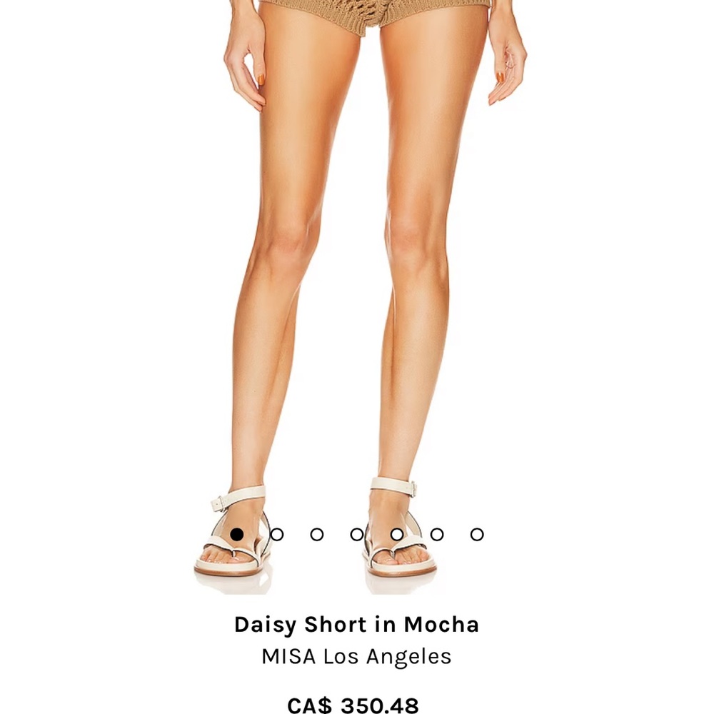 Miss Los Angeles shorts stunning caramel color